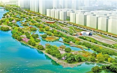 54萬平方米 雁灘濕地公園“入畫來”！