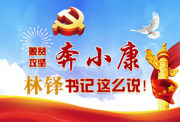 長圖|脫貧奔小康，林鐸書記這么說！
