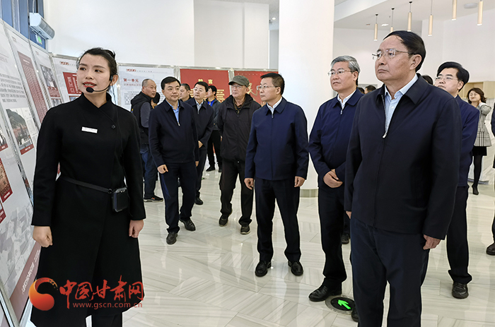 “學(xué)黨史、頌黨恩、跟黨走——紅色文化進校園”活動在蘭舉行 歐陽堅李榮燦出席（圖）