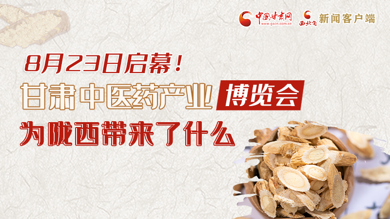 長圖丨8月23日啟幕，甘肅這場行業(yè)盛會為隴西帶來了什么？