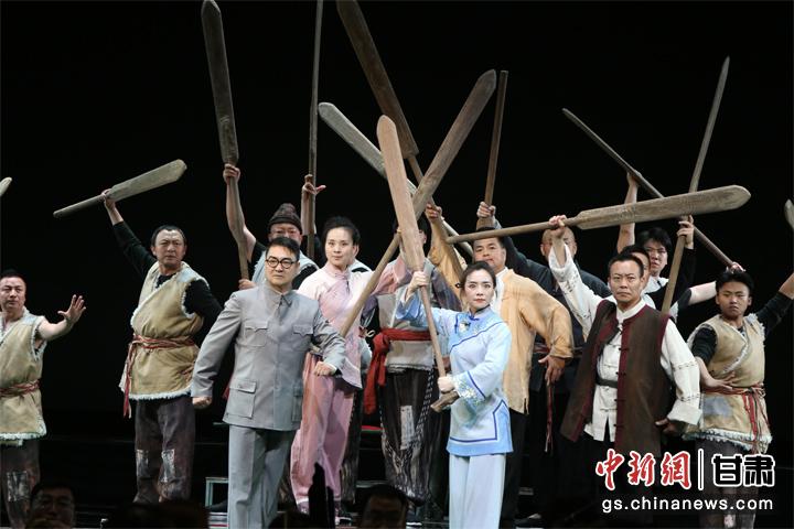 圖為演出劇照。甘肅省隴劇院供圖