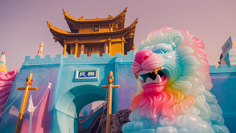 AI創(chuàng)意 | City 值拉滿(mǎn)！“冰淇淋”張掖，你最想吃哪一個(gè)？