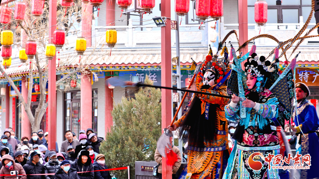 隴拍客|張掖：戲曲盛宴 歡樂(lè)百姓